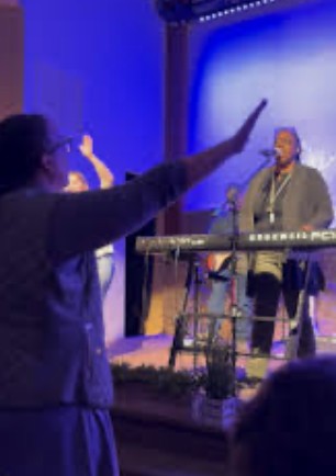 Worship on a Sunday morning